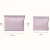 Bolsa de Almacenamiento, Neceser, Bolsa Organizadora de Labiales y Cosméticos, Estuche Portátil para Gafas con Broche, Bolsa con Cierre Automático de Cordón