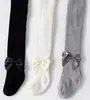 Medias Dulces para Niñas Más Vendidas de Amazon para Primavera y Otoño Leggings con Moño para Bebé Medias de Punto Transpirables