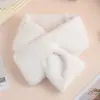 Cachecol Urso Inverno Novo Estilo Coreano Fofo Fênix Engrossado Quente Pelo de Coelho Artificial Versátil Proteção de Pescoço Pelúcia Cachecol Cruzado