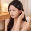 Lindo pasador de pelo de caricatura de gatito negro para niñas, pinza lateral para flequillo y cabello suelto, dulce clip BB, accesorio para el cabello