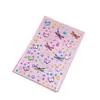 Pegatina de Mariposa Aurora Corazón de Chica Láser Pedrería Perla Estilo Ins Decoración de Regalo Pegatina Estéreo Pegatina para Niños