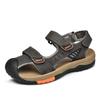 Zapatos Pacecraft|Nuevas Sandalias de Verano para Hombre para Exteriores 2025 - Parte Superior de Cuero, Antideslizantes y Resistentes al Desgaste, Correas Ajustables, Malla Transpirable, Ideales para Senderismo y Actividades Acuáticas