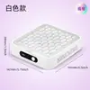 Aspirador de Polvo para Uñas Recargable Transfronterizo con Adornos de Diamante, Silencioso, Succión Fuerte, para Limar y Eliminar Esmalte de Uñas, Removedor de Polvo con Turbina sin Polvo