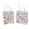 Bolsa de Regalo Mixta Ins de Gatito Lindo Aspecto de Alta Calidad Set de Empaque de Regalo Duradero y Exquisito Bolsa de Papel tipo Cartera de Dibujos Animados