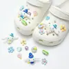 Zapatos Croc 2025 Accesorios Sencillos Ins Corazón Girly Zapatos Croc Hebillas de Zapatos Lindas de Gama Alta Versátiles Flores para Zapatos
