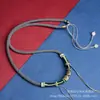 Cordão para Pingente JIANYA Corda de Colar Retrátil Tecida à Mão Pingente com Corda Corda de Pingente Desenhável Ajustável para Mulheres