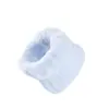 Faixa de Punho de Flanela para Lavar o Rosto Macaron Cor Sólida Absorvente de Água Suor Faixa de Punho para Lavar o Rosto Maquiagem Faixa de Cabelo Acessórios de Cabelo