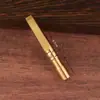 Bocal de latão ponta de filtro circulante destacável ponta plana para cigarros grossos e finos conjunto de fumo portátil de uso duplo