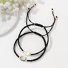 Pulsera Versátil de Concha Tejida a Mano para Gatos para Mujeres, Cuerda Ajustable para Mejores Amigas, Pulseras de Pareja, Regalos de Pulseras, Transfronterizo