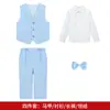 Comercio Electrónico Transfronterizo Traje Formal de Caballero Británico para Niños Conjunto de Chaleco Ropa para Actuación de Recitación, Anfitrión, Paje de Boda