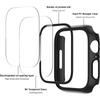Funda iWatch para funda S10 42/46MM PC con spray funda protectora película integrada funda Apple watch