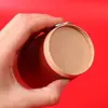 Vasos Desechables Engrosados, Caja Completa de Vasos para Bodas, Vasos de Agua Resistentes a Altas Temperaturas, Vasos de Papel Específicos para Bodas con la Palabra "Feliz" en Color Piel de Vaca Natural