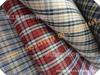 Zhejiang Xinyu Textile Co., Ltd. Cuadros Rojos Blancos Amarillos Cuadros Blancos Tela Oxford Estampada 600D