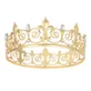 Tiara Coroa Grande Masculina Coroa de Rei Cetro Coroa de Menino Tiara de Halloween Acessórios para Eventos de Bar