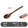 Cucharitas de madera estilo japonés, cucharas de sopa de madera, cucharas de madera para uso doméstico, cucharas para remover miel, cucharitas de madera, venta al por mayor desde el fabricante