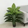 Fabricante de Plantas Verdes Artificiales, Hojas de Calathea, Plantas de Hojas de Colores, Plantas Verdes en Maceta de Piso, Árboles Artificiales, Decoración de Interiores para el Hogar, Suministro Transfronterizo