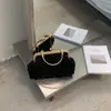 Bolso de Moda para Mujer Nuevo Otoño 2026, Elegante Bolso de Hombro Cruzado con Pedrería, Chic Bolso de Concha, Elegante Bolso de Mano con Cadena