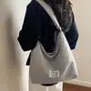 Primavera 2026 Nuevo Estilo Coreano Nicho Bolso de Hombro de Lunares Bolso para Mujer Bolso de Lona de Gran Capacidad Bolso Tote Bolso Cruzado