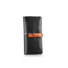 Portatarjetas de Cuero RPET Transfronterizo Portatarjetas RPET de PU Reciclado Moda Japonesa y Coreana Bolso Largo de PU Fábrica Personalizada