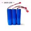 Batería para Altavoz Bluetooth 18650-1200Mah 3.7V Batería de Litio Ventas Directas del Fabricante Batería para Máquina de Karaoke