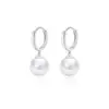 Pendientes de Lujo Accesibles Estilo Ins Diseño de Nicho Clips para Oreja Pendientes de Perla de Gama Alta Pendientes Versátiles Elegantes Venta al por Mayor