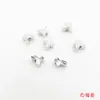 Cuentas Espaciadoras con Forma de Mariposa de Doble Corte Chapadas en Oro Cobre Conservador del Color Materiales para Pulsera de Cuentas DIY, Collar, Pendientes