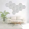 Paneles Insonorizantes de Fibra de Poliéster Autoadhesivos Hexagonales para Paredes de Fondo, Paneles Absorbentes de Sonido Creativos de Fibra de Poliéster Hexagonales para Reducción de Ruido