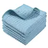 Paño de Cocina de Tejido Waffle Absorbente Sin Pelusa Resistente al Aceite Paño de Cocina para el Hogar Eliminación de Manchas Toalla de Limpieza Panal Secado Rápido