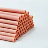 Tallo de Flor Artificial Tallo de Flor Envuelto en Plástico Verde DIY Hecho a Mano Floral Flexible Hueco Funda para Tallo de Flor Varilla de Soporte de Alambre