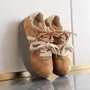 Zapatillas de Entrenamiento Alemanas Retro Forradas de Polar para Mujer, Nuevo Modelo Otoño e Invierno 2025, Zapatos Casuales de Ante con Plataforma de Suela Gruesa, Tenis Versátiles