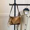 Bolso de Axila para Mujer 2026 Nuevo Comercio Exterior de Moda Nicho Estampado de Leopardo Bolso de Hombro Gamuza Bolso Cruzado de Viaje