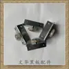 Accesorios para Pizarras Deslizantes, Ruedas de Hierro en Forma de L Superiores e Inferiores, Ruedas de Montaje para Pizarras de Enseñanza, Piezas de Montaje de Plástico