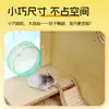 Roda de Hamster Silenciosa Roda de Exercício Urso Dourado Roda de Corrida Livre Suporte Transparente Roda Esportiva Brinquedo
