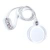 Collar Luminoso LED Corazón Redondo Estrella de Cinco Puntas Dibujos Animados Magnético Forma Especial Acrílico con Purpurina Collar Regalo Venta al por Mayor