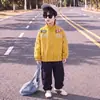Jaqueta de Outono para Meninos 2026 Novo Modelo Jaqueta de Primavera e Outono Infantil Roupas da Moda Frias e Tendência para Bebê Menino