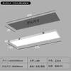 Fita de LED Embutida Painel Plano Luz para Escritório Prédio Comercial Sala de Conferências Placa de Gesso Mola de Fixação Painel de Luz