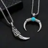 Liga pingente colar masculino estilo coreano estudante simples moda personalidade pingente acessórios vintage suéter pingente pingente homens