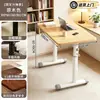 Escritorio de computadora móvil para dormitorio, mesa de noche ajustable, escritorio simple para oficina en casa, mesa larga, banco de trabajo, escritorio para estudiante