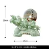 Oito Cavalos com Espírito Heroico Estão Prontos para Voar para o Sucesso Enfeites de Resina para Escritório e Sala de Estar, Decorações que Atraem Riqueza e Artesanato que Simbolizam Sucesso Instantâneo