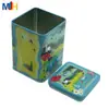Latas de Té Personalizadas, Latas de Hoja de Lata, Latas Cuadradas, Latas Universales de Empaque Metálico, Té Negro, Té Verde, Latas Selladas de Media Libra
