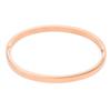 Pulsera con hebilla de titanio y acero para parejas europeas y americanas transfronterizas Versión coreana de pulsera simple y fina de acero inoxidable liso de 4 mm fabricantes lote