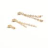 Pin Colgante de Resorte Cubierto de Oro de 14K que Conserva el Color Pulsera con Pin Colgante Collar Pin Colgante Accesorios de Joyería DIY Hechos a Mano