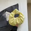 Bolsa de Mão Casual Simples da Moda Personalizada Textura Tendência Nova Bolsa Primavera 2026 Nicho Feminino Bolsa Dumpling