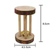Amazon fábrica mayoreo madera molar hámster juguete molar cerdo holandés Conejo accesorios de juego suministros para mascotas