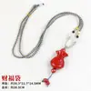 Acessórios de artesanato: Pingente de Cinábrio, Berloques para Pulseiras, Materiais para Joias DIY para Crianças do Jardim de Infância, Chaveiros