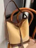 Elegante Xiaomi Casual Retro Bolsa de Gran Capacidad para Mujer 2026 Nuevo Bolso de Hombro Único para el Trabajo, Bolso de Mano Tote Tipo Cubo