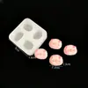 Brinquedo Alimentício Pequeno para Nariz Chinelos de Cachorro Urso Porquinho Bolo Squishy Molde de Silicone Squishy Divertido Molde de Resina