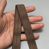 Mancha de cor 2cm borda dobrada canelada elástico roupas infantis jaqueta acolchoada padrão tanque espessado cinto elástico