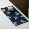 Alfombrilla de Té Gruesa de Doble Cara Estilo Chino de Tres Usos Tejido de Chenilla Bordado Camino de Mesa para Té Seco Accesorios para Ceremonia del Té Alfombrilla Impermeable para Uso Doméstico