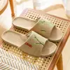 Zapatillas chinas de primavera y verano, todo lino, para interior, mujer, antideslizantes, de verano, para oficina, pareja, sandalias de suelo para hombre